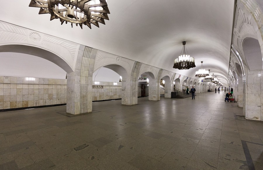 Станция «Пушкинская» в Москве