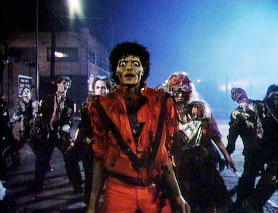 Майкл Джексон, кадр из клипа “Триллер”