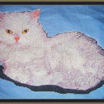 Вышивка "Мой кот Тимошка" (по фото)